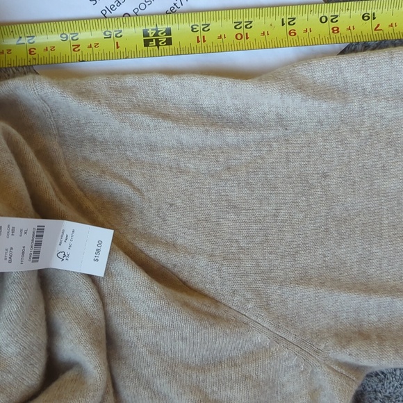 J Crew NEW 100% Cashmere Collared Sweater Mens XLarge New w Tags - Picture 17 of 17